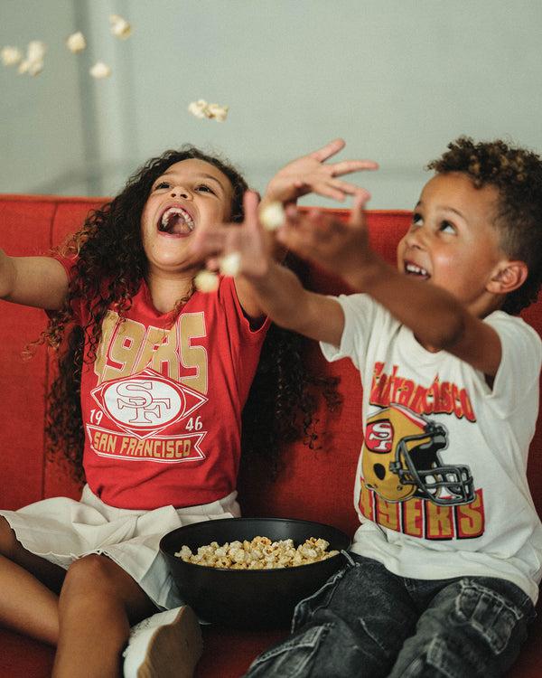 Junk Food Clothing Kids San Francisco 49ers Overtime Tee Licorice