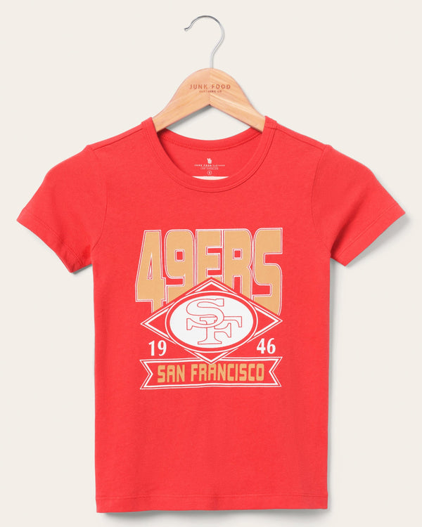 junk food clothing Kids San Francisco 49ers Overtime Tee Licorice