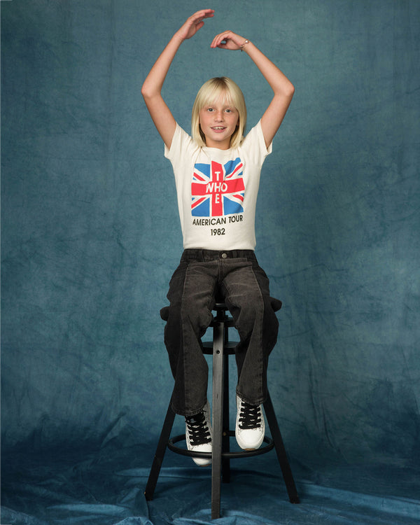 Junk Food Clothing Kids The Who American Tour 1982 Tee Vintage White