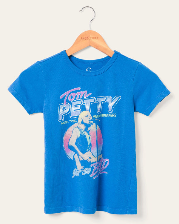 junk food clothing Kids Tom Petty Yer So Bad Tee Blue Aster