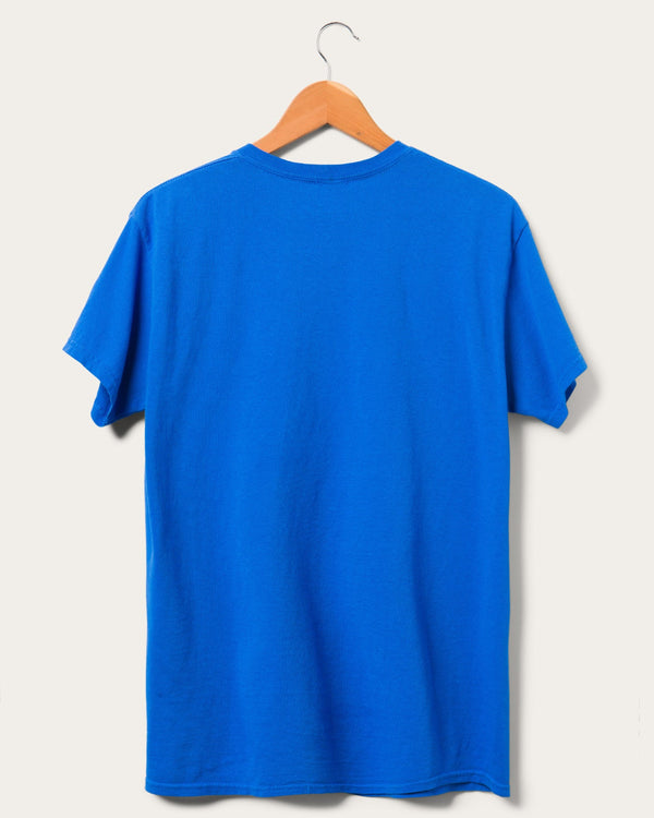 Junk Food Clothing Knicks Bright Lights Tee Royal Blue