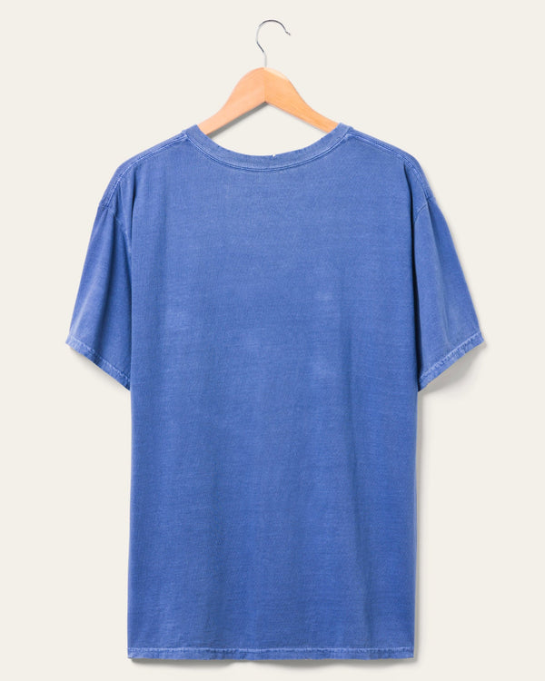 Junk Food Clothing Knicks Crest Vintage Tee Liberty