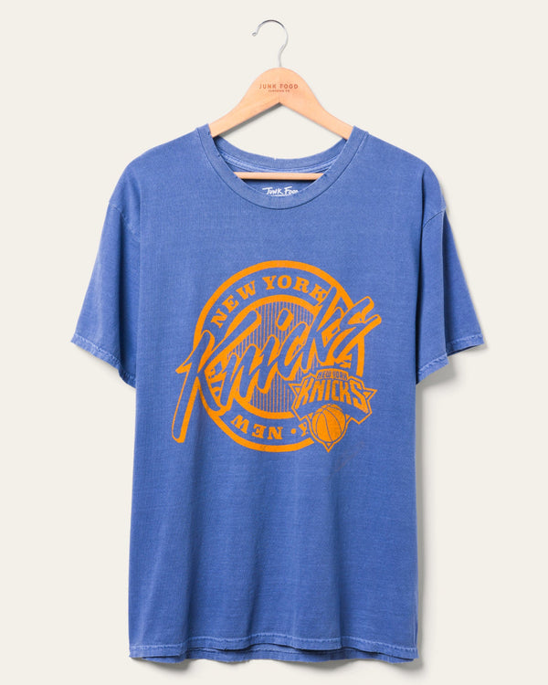 junk food clothing Knicks Crest Vintage Tee Liberty