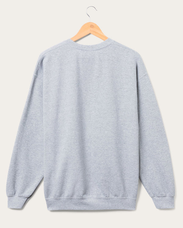 Junk Food Clothing Lakers Backcourt Crew Fleece Heather Grey