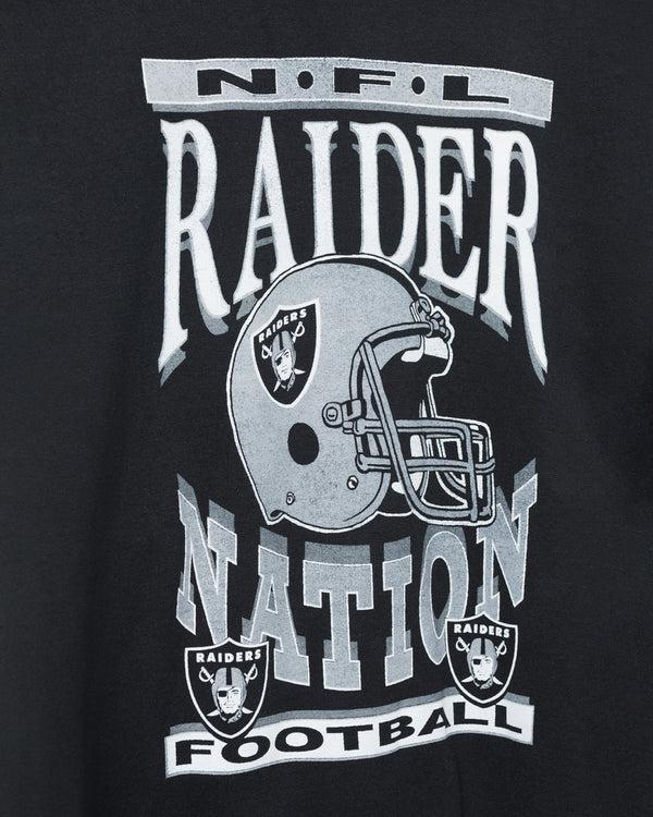 Junk Food Clothing Las Vegas Raiders Helmet Flea Market Crew Black