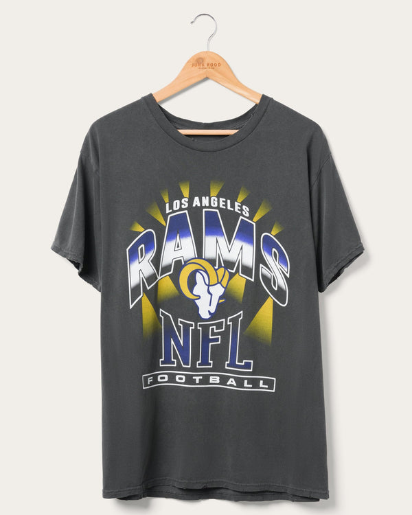 junk food clothing Los Angeles Rams Chrome Flea Market Tee Midnight