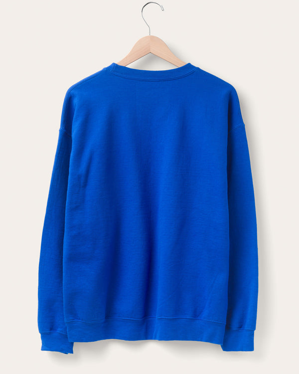 Junk Food Clothing Los Angeles Rams Property Flea Market Crew Fleece Royal