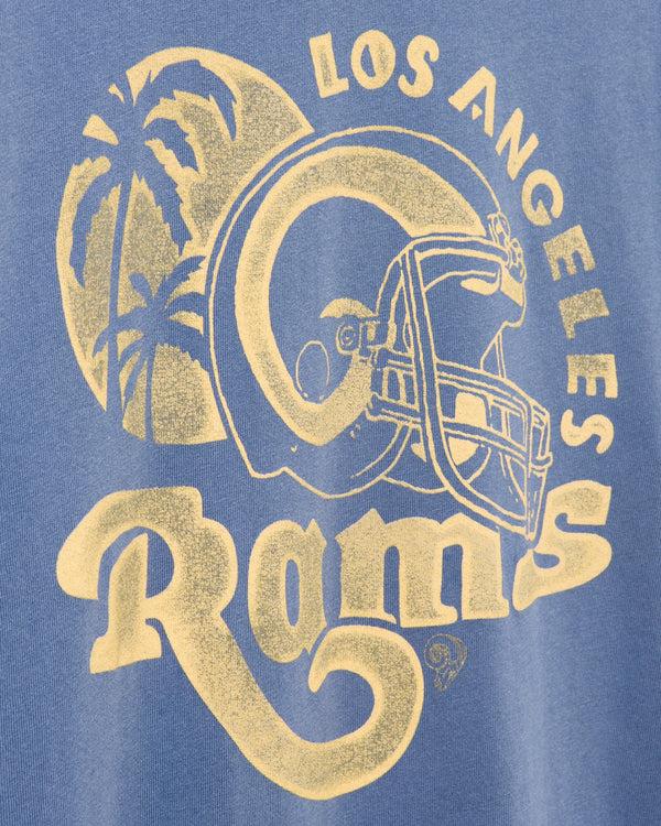 Junk Food Clothing Los Angeles Rams Surf Competition Vintage Tee Liberty