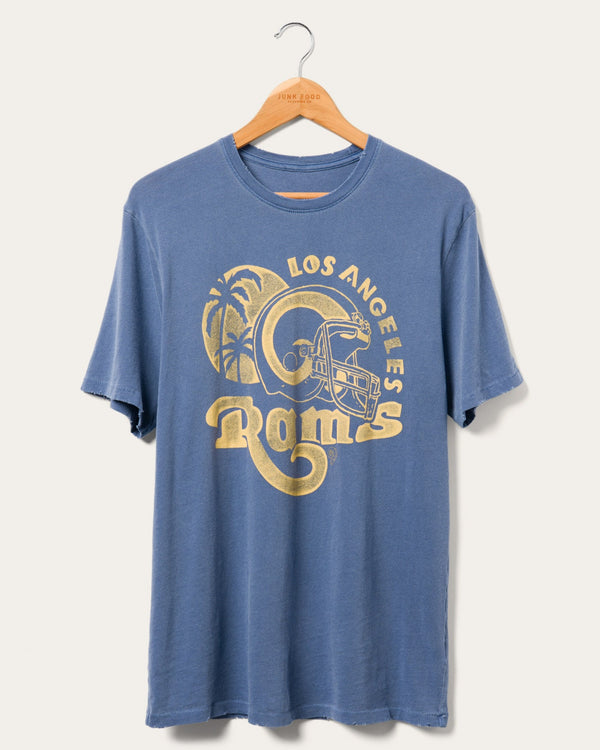 junk food clothing Los Angeles Rams Surf Competition Vintage Tee Liberty