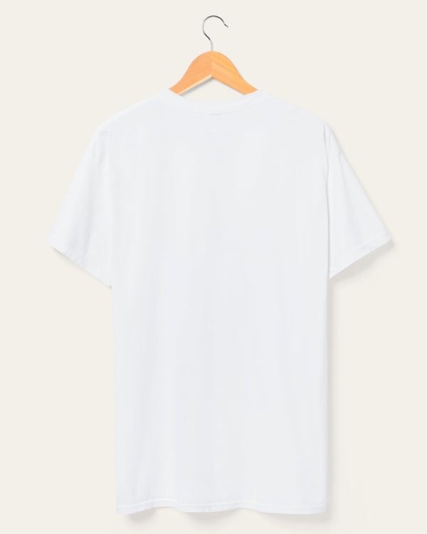 Junk Food Clothing Los Angeles Rams Throwback Helmet Flea Market Tee White