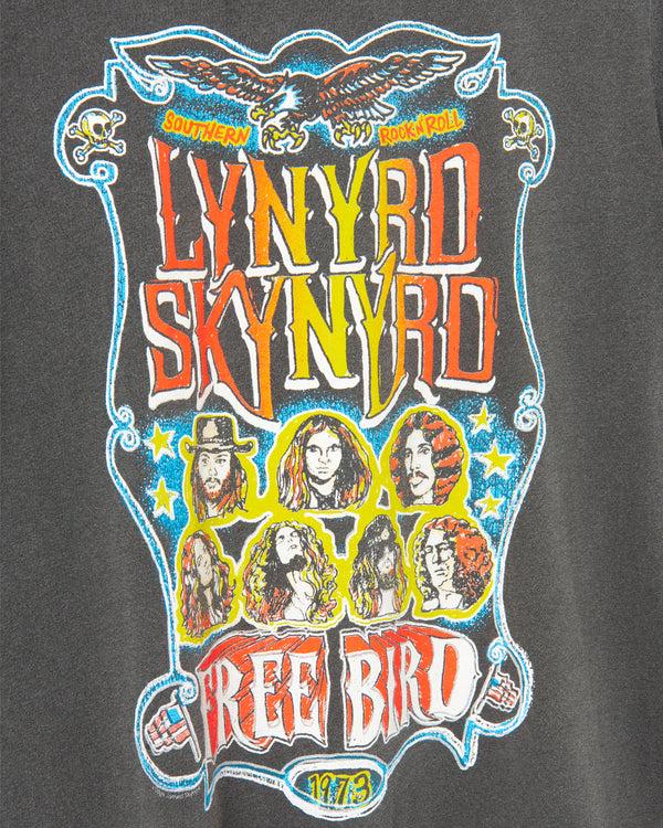 Junk Food Clothing Lynyrd Skynyrd Free Bird Vintage Tee Vintage Black