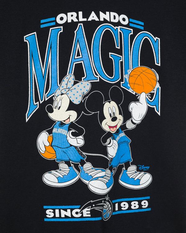 Junk Food Clothing Magic Mickey Minnie Duo Tee Black