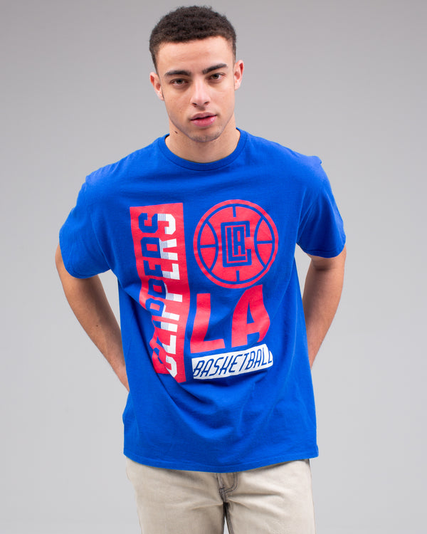 Junk Food Clothing Men's Clippers Classic Crew ROYAL