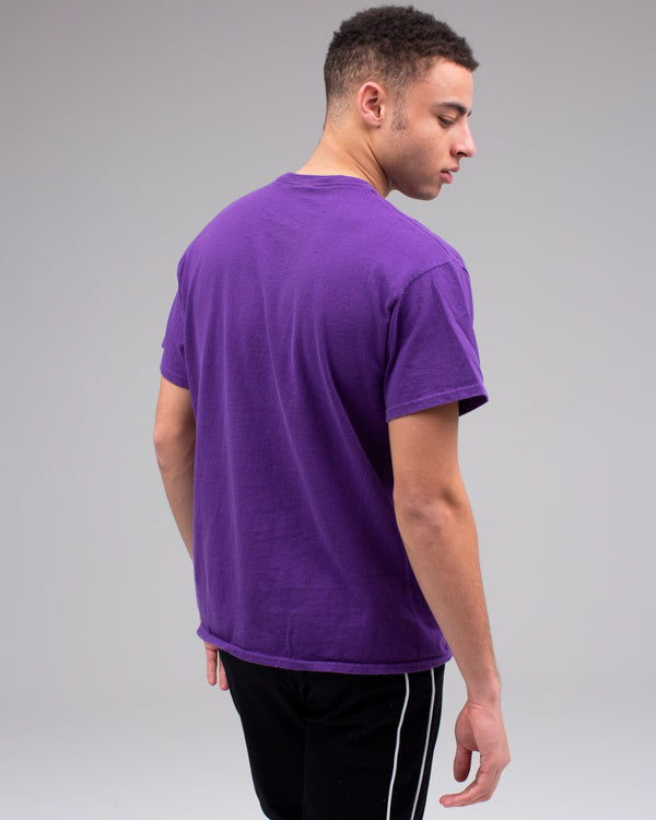 Junk Food Clothing Men's Lakers Classic Crew PURPLE