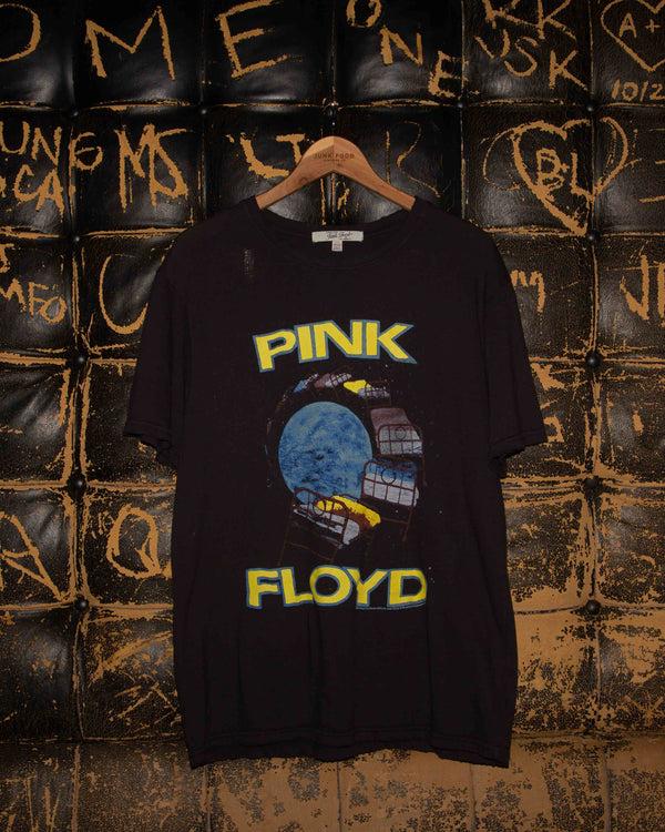 Junk Food Clothing MENS PINK FLOYD TOUR TEE VINTAGE BLACK