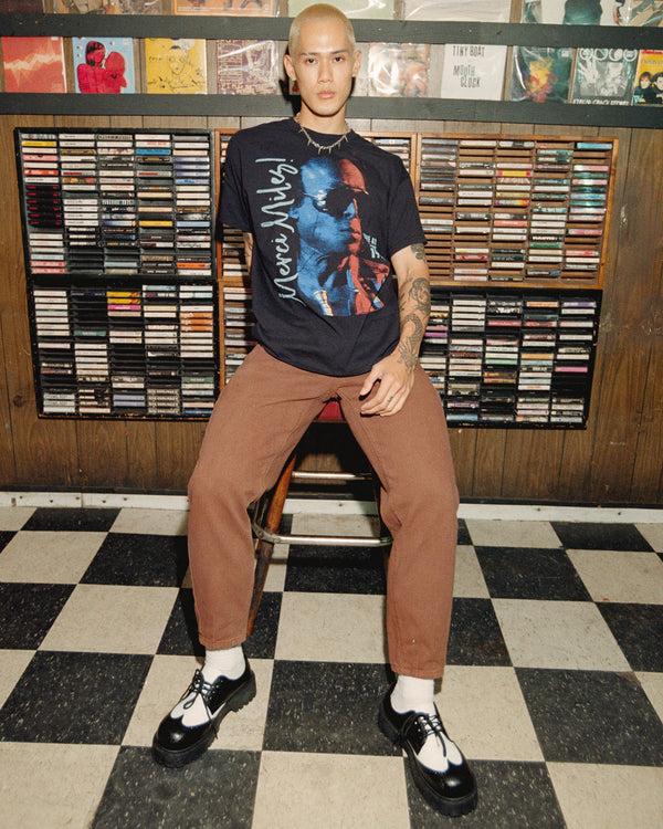 Junk Food Clothing Merci Miles 1991 Flea Market Tee Black