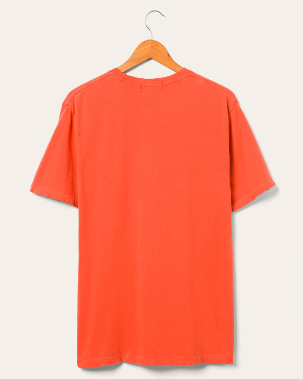 Junk Food Clothing Miami Heat White Hot Vintage Tee Washed Red