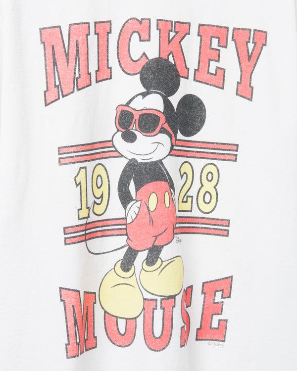 Junk Food Clothing Mickey 1928 Flea Market Tee White