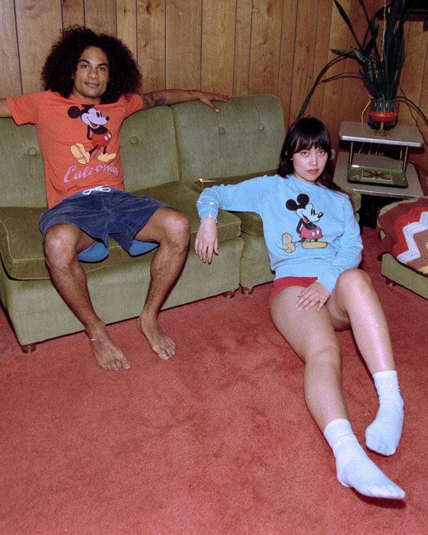 Junk Food Clothing Mickey California Crew Vintage Tee Tigerlily