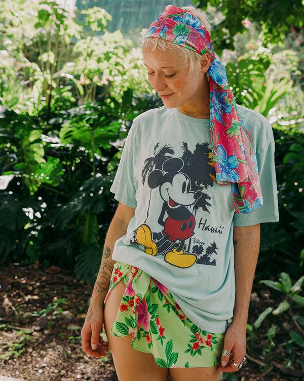 Junk Food Clothing Mickey Hawaii Vintage Tee Mineral
