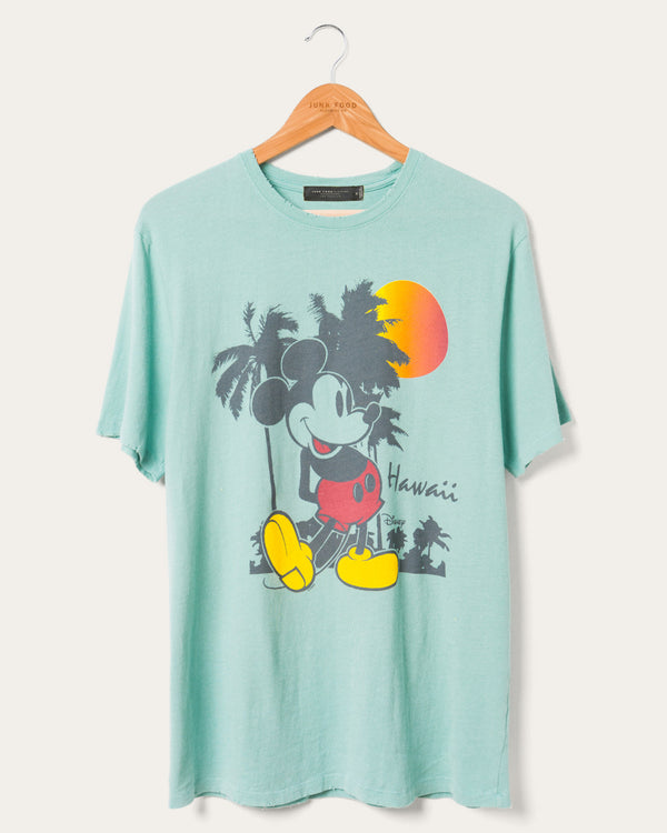 junk food clothing Mickey Hawaii Vintage Tee Mineral