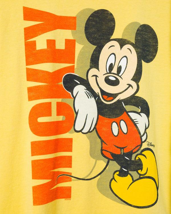 Junk Food Clothing Mickey Mouse Vintage Tee Dusty Citron