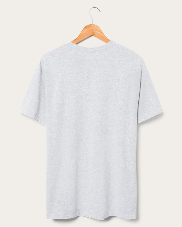 Junk Food Clothing Mickey Sitting Flea Market Tee Heather Grey