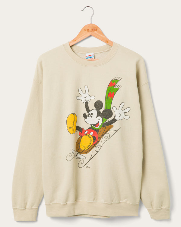 junk food clothing Mickey Sledding Flea Market Fleece Sand