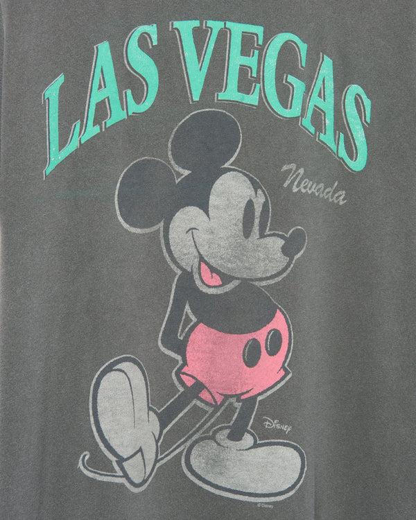 Junk Food Clothing Mickey Vegas Vintage Tee Vintage Black