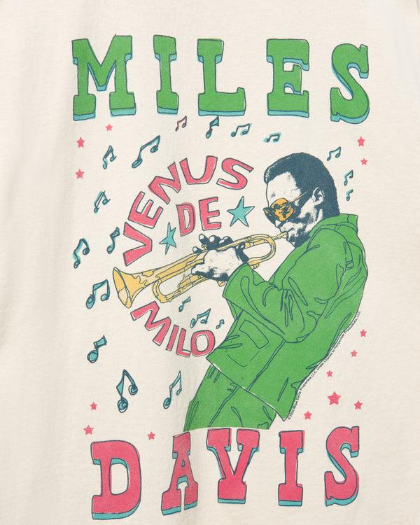 Junk Food Clothing Miles Davis Flea Market Tee Sand