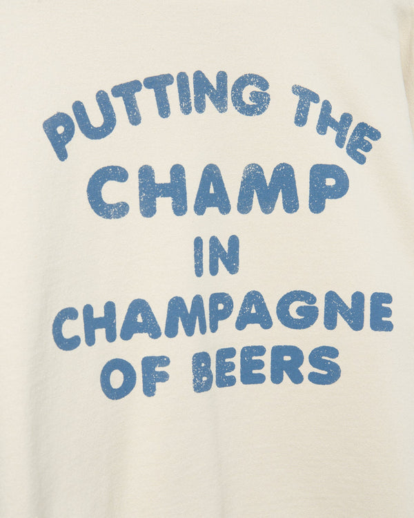 Junk Food Clothing Miller High Life Champ In Champagne Flea Market Hoodie Sand