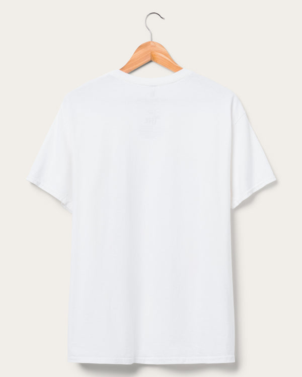 Junk Food Clothing Miller Lite Beer Neon Sign Flea Market Tee White