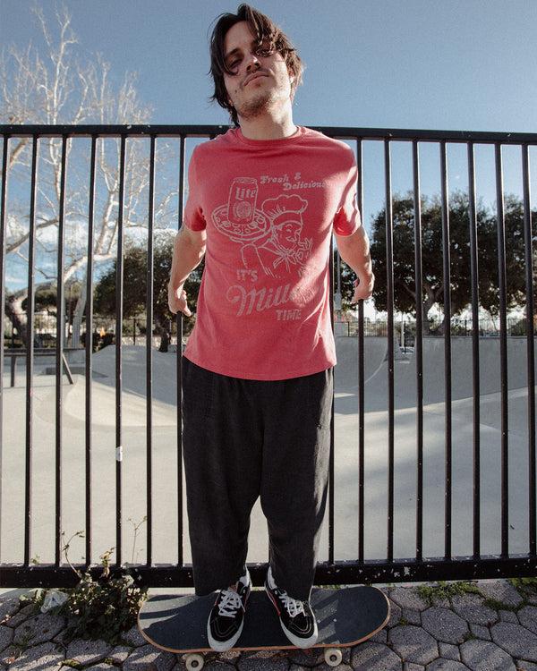 Junk Food Clothing Miller Lite Fresh And Delicious Vintage Tee Licorice