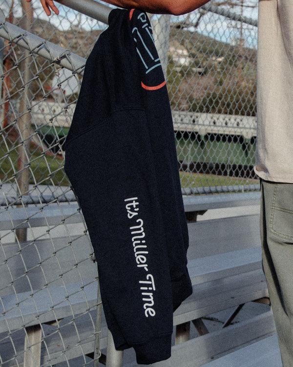 Junk Food Clothing Miller Lite On Tap Flea Market Fleece Navy