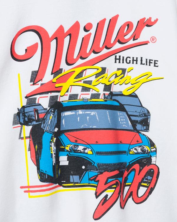 Junk Food Clothing Miller Racing 500 Flea Market Fleece White