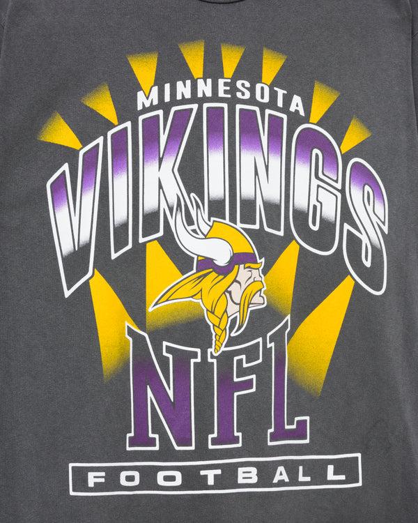Junk Food Clothing Minnesota Vikings Chrome Flea Market Tee Midnight