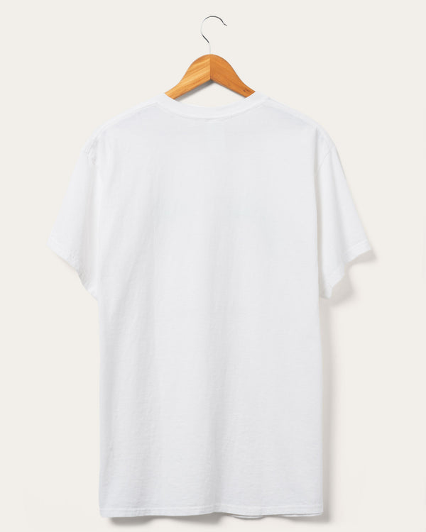 Junk Food Clothing MTV Spring Break '88 Flea Market Tee White