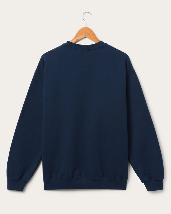 Junk Food Clothing Nashville Flea Market Crew Fleece Navy