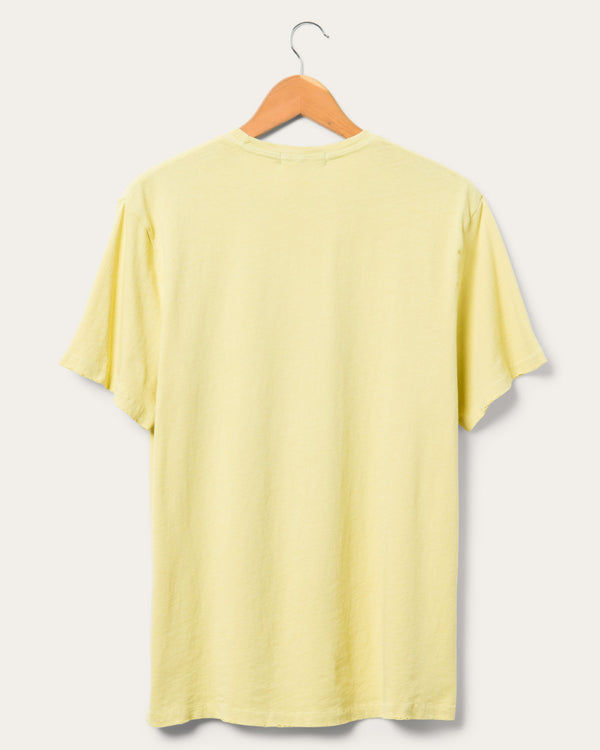 Junk Food Clothing Nashville Music Skyline Vintage Tee Misted Yellow