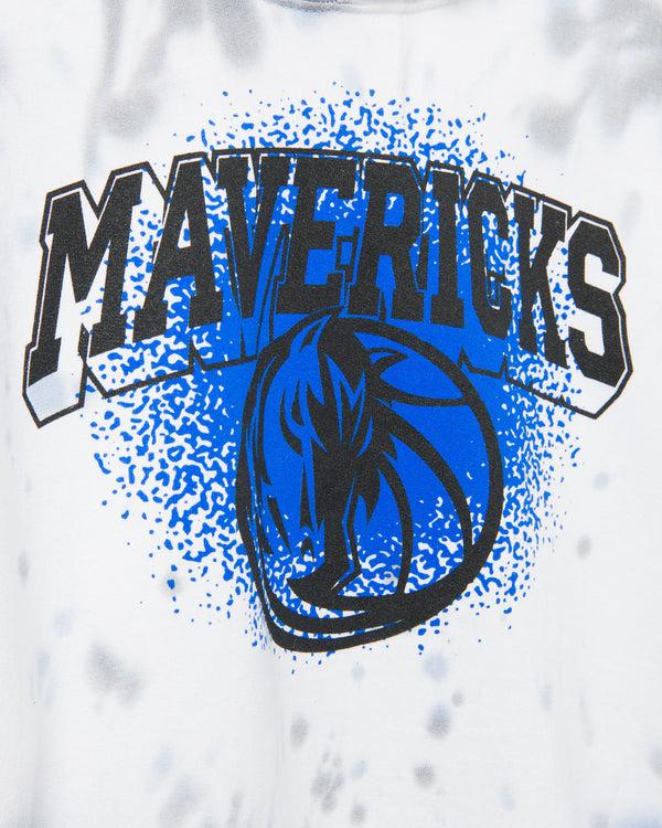 Junk Food Clothing NBA Dallas Mavericks Tie Dye Hoodie True Black/Liberty
