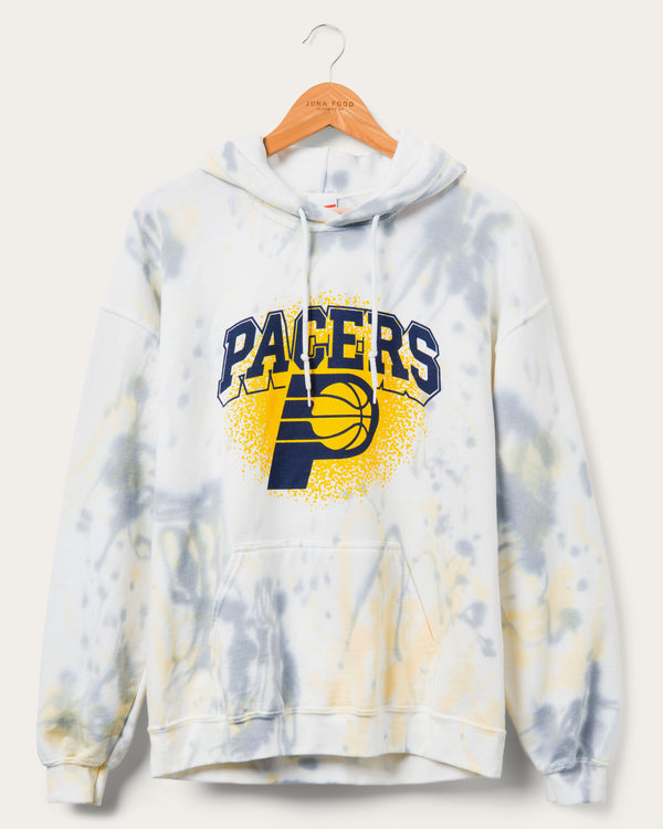 junk food clothing NBA Indiana Pacers Tie Dye Hoodie True Navy/Mustard
