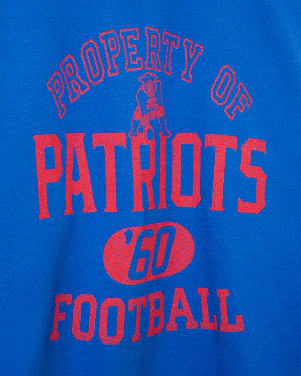 Junk Food Clothing New England Patriots Property Flea Market Crew Fleece Royal