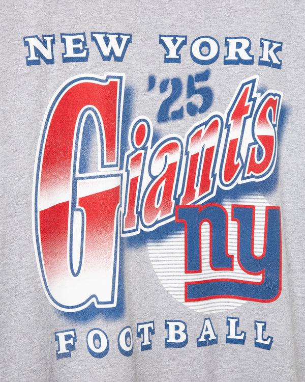 Junk Food Clothing New York Giants Bootleg Flea Market Tee Heather Grey