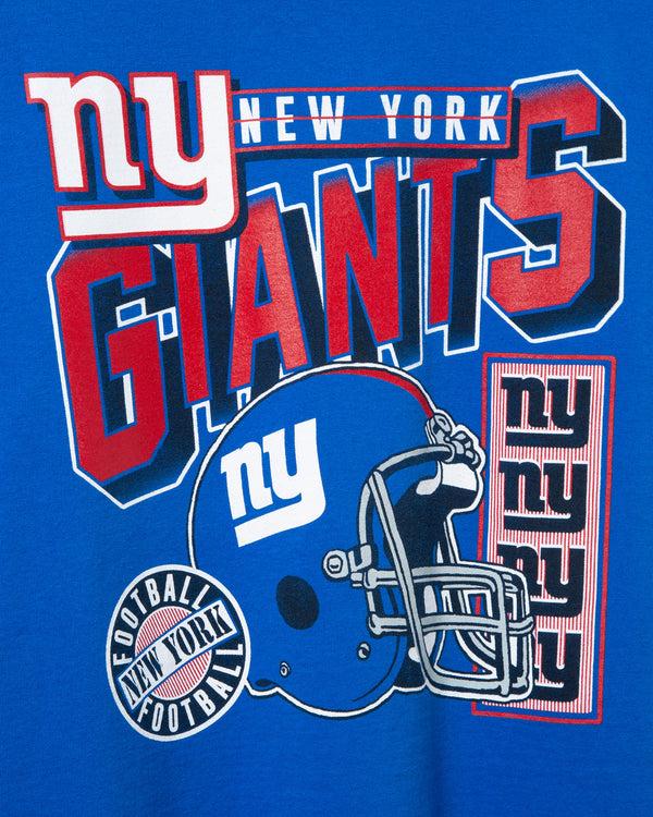 Junk Food Clothing New York Giants Checkdown Flea Market Tee Royal
