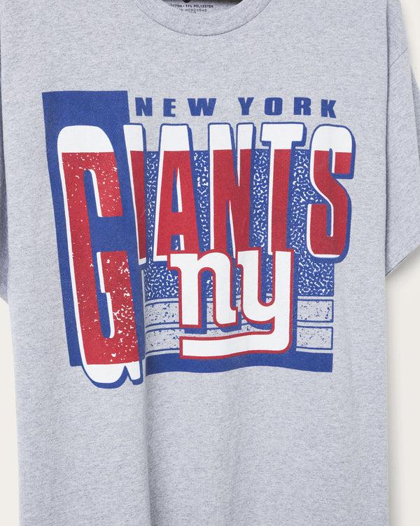 Junk Food Clothing New York Giants Complete Tee Heather Gray