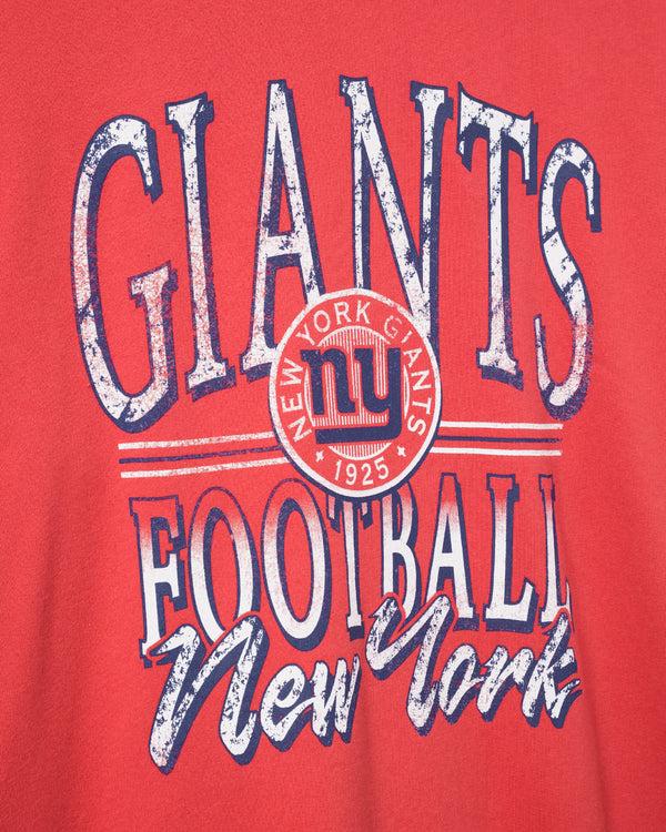 Junk Food Clothing New York Giants Lateral Crew Fleece