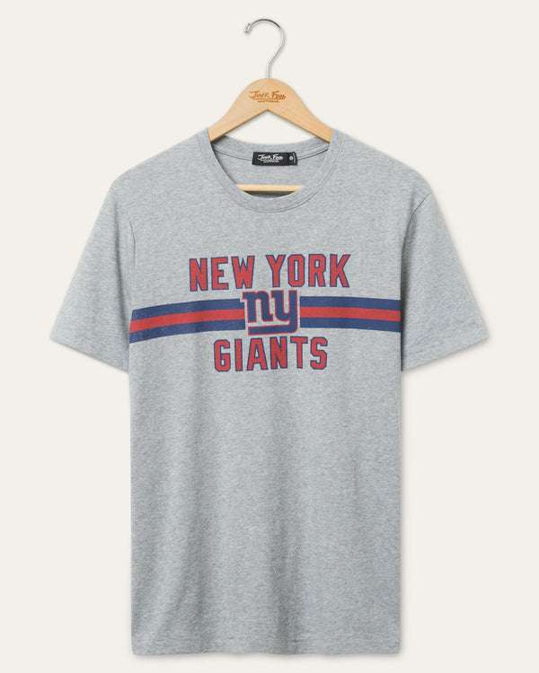 junk food clothing New York Giants Lineman Tee Heather Grey