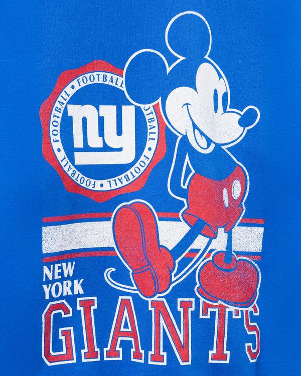 Junk Food Clothing New York Giants Mickey Crew Fleece Royal