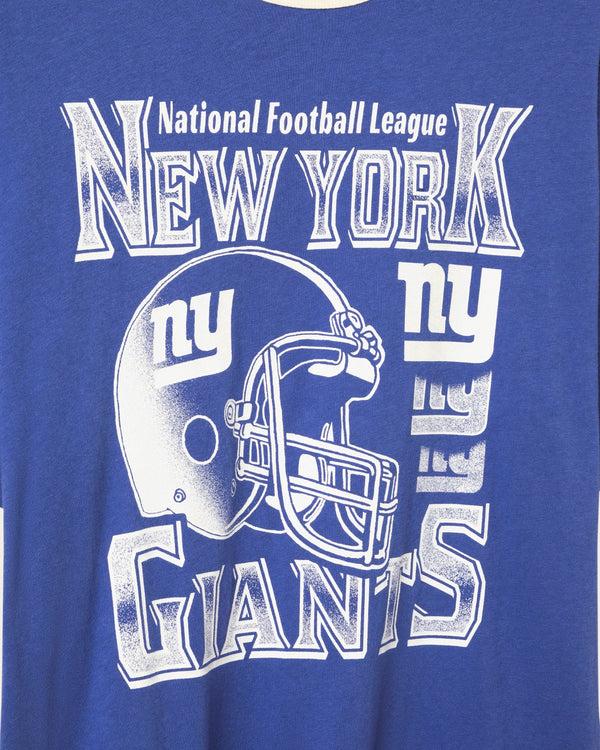 Junk Food Clothing New York Giants Oversized Ringer Tee Liberty