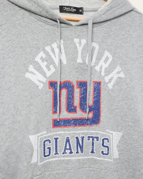 Junk Food Clothing New York Giants Scrimmage Hoodie Heather Grey